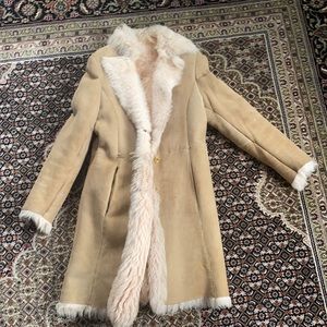 Shearling coat